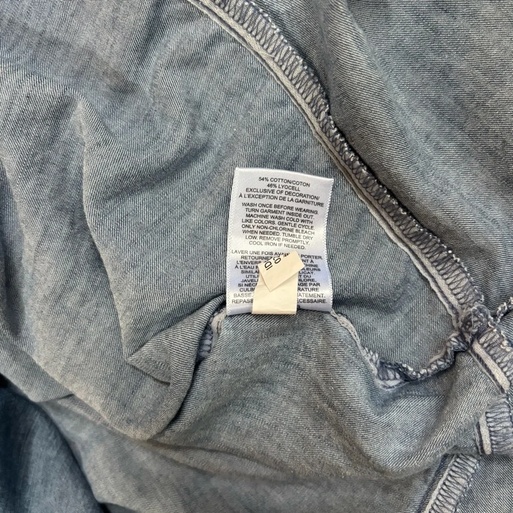 Flowy Denim Sundress Size Large - Picture 5 of 7